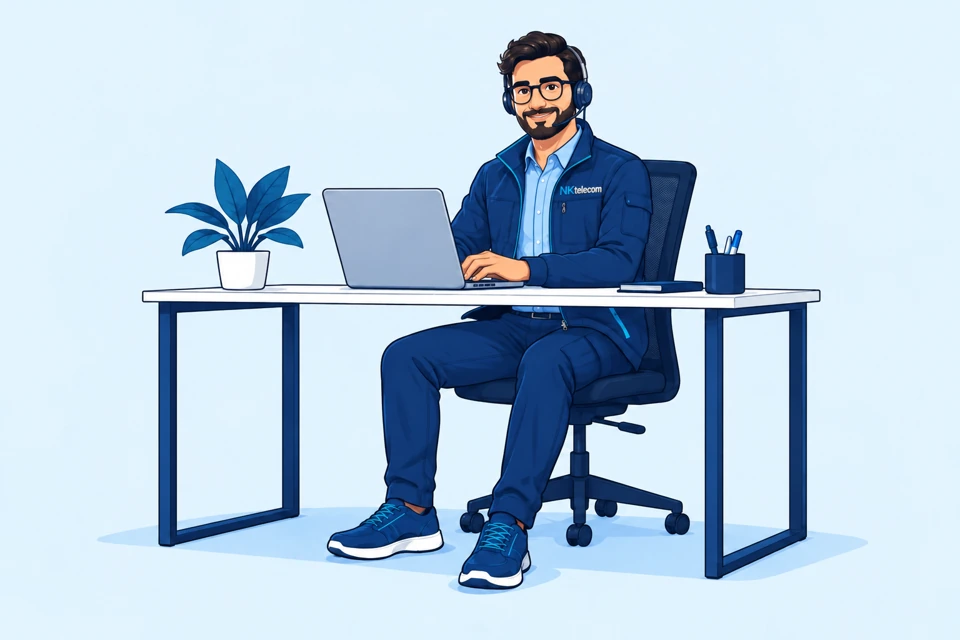 Technical support specialist ready to help